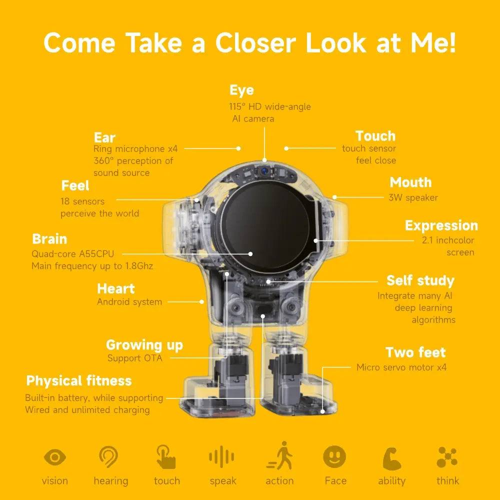 AI desktop robot smart pets