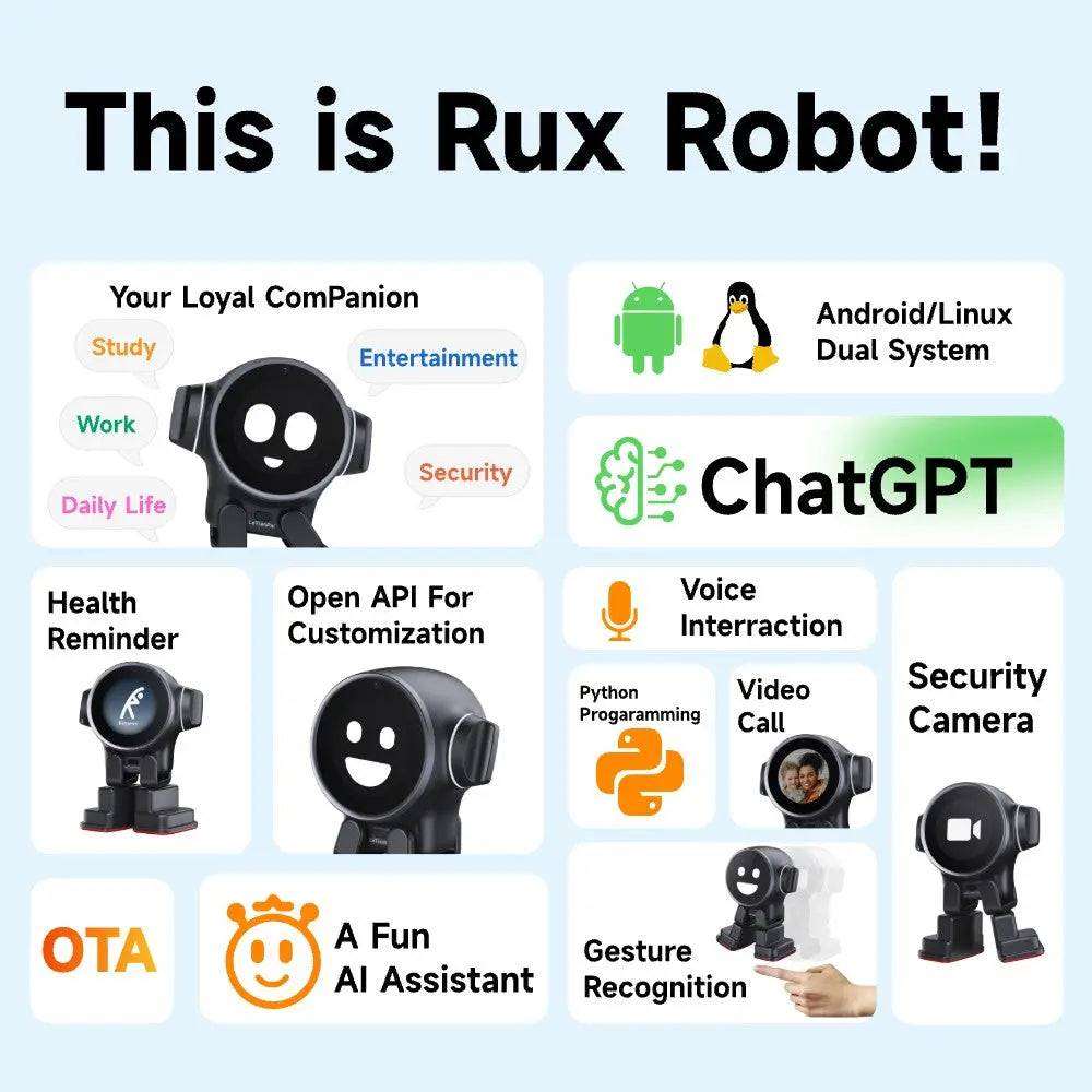AI desktop robot smart pets
