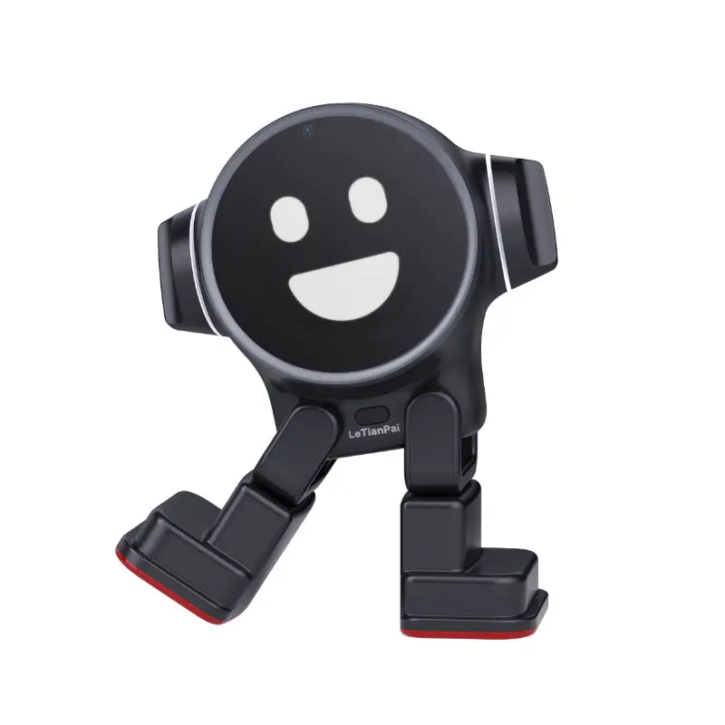 Rux AI Desktop Intelligent Voice Dialogue Chat and Accompany Smart Pets Children's Toys Robot Black Letinapai