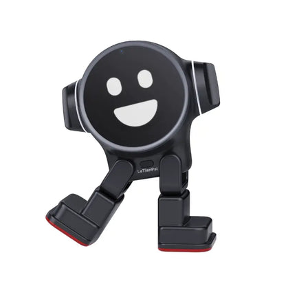 Rux AI Desktop Intelligent Voice Dialogue Chat and Accompany Smart Pets Children's Toys Robot Black Letinapai