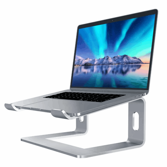 Laptop Stand, Aluminum Computer Riser, Ergonomic Laptops Elevator for Desk, Metal Holder Compatible with 10 to 15.6 Inches Notebook Computer Letianpai